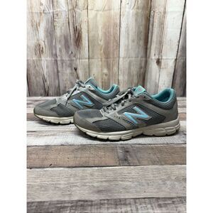 New Balance Women’s Grey Blue 460 V2 Running Athletic Workout Gym Shoes Sneakers